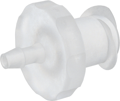 Plastik ve Kauçuk Borular için Luer Lock Boru Bağlantısı, Kimyasallar için, Soket, 1/16" Dikenli Boru İç Çapı için