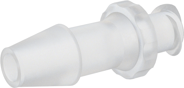 Plastik ve Kauçuk Borular için Luer Lock Boru Bağlantısı, Kimyasallar için, Soket, 1/4" Dikenli Boru İç Çapı için