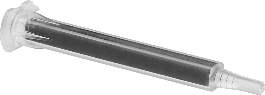 İki Parçalı Kartuş için Bayonet Bağlantılı 3,3 inç Uzunluğunda 3 Kademeli Uçlu Nozul