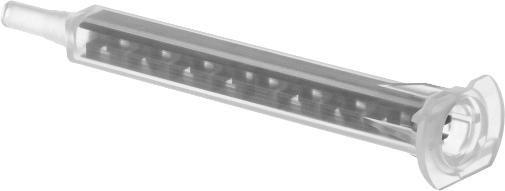 İki Parçalı Kartuş için Bayonet Bağlantılı 3,3 inç Uzunluğunda 3 Kademeli Uçlu Nozul