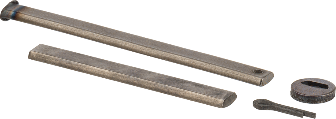 Inverted-Tooth Chain Pin, for SC408 Trade Size Inverted-Tooth Chain, 2" Long