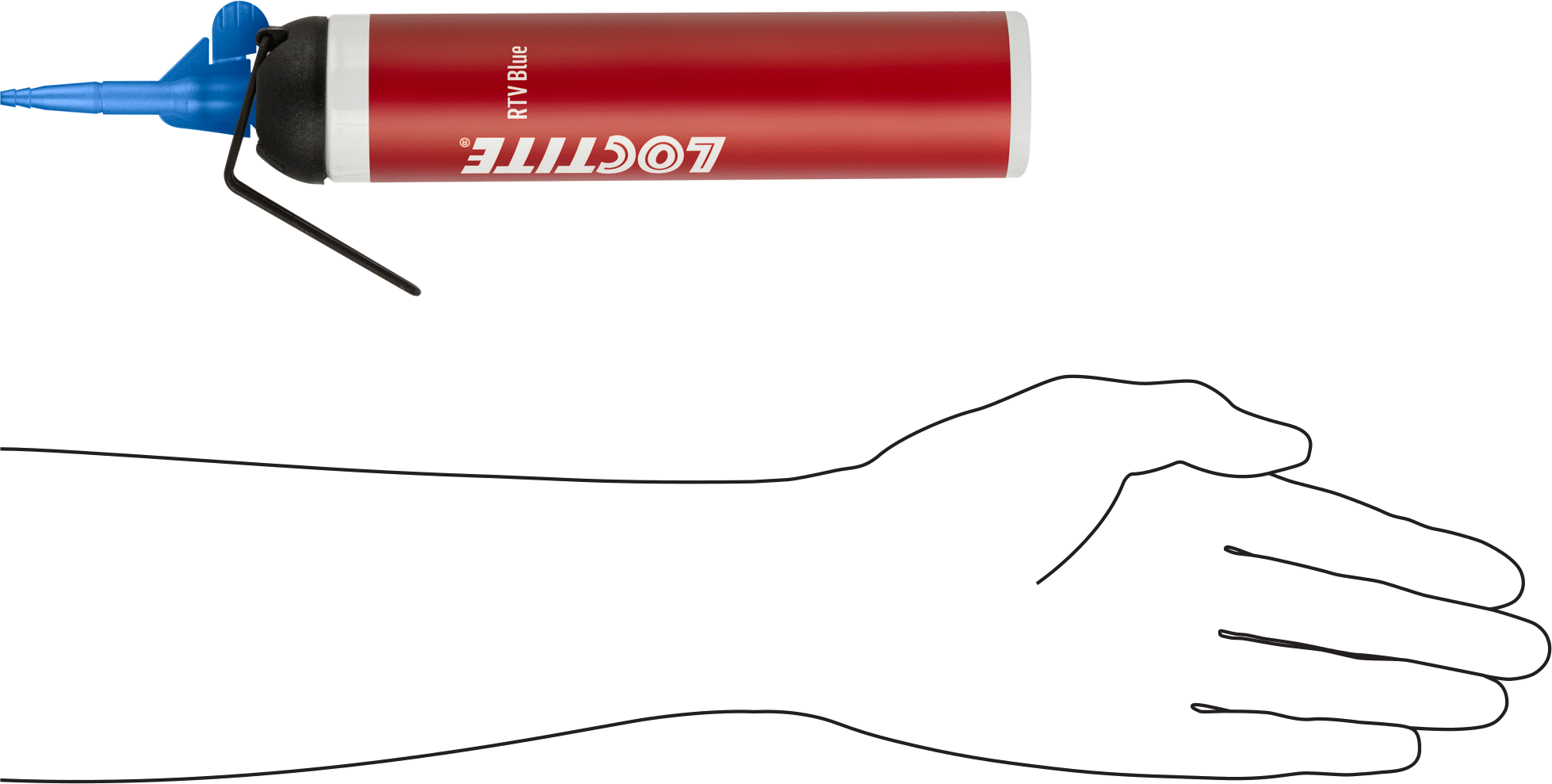 Yağa Dayanıklı Sızdırmazlık Maddesi, Loctite® Superflex Silikon 5019, 6.4 oz.
