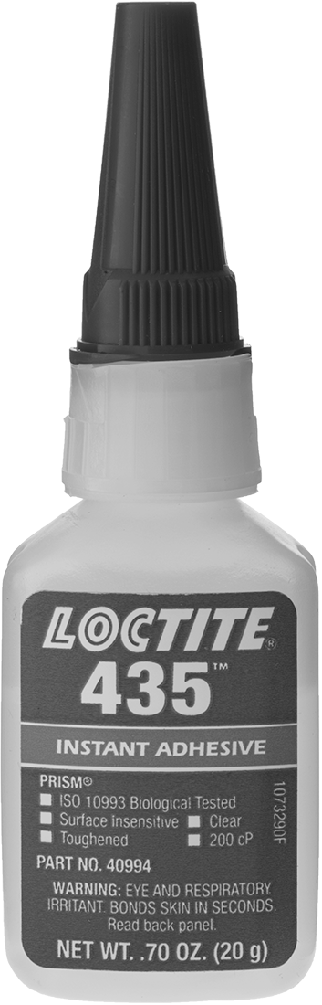 Anında Yapışan Yapıştırıcı, Loctite® 435, 0,7 FL. oz. Şişe