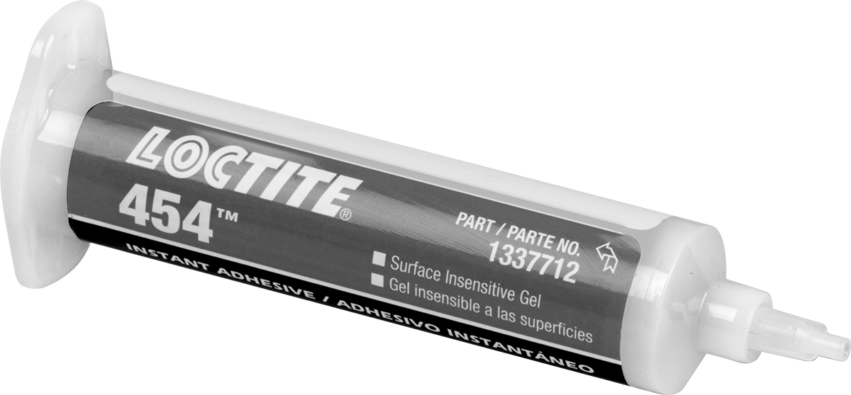 Anında Yapışan Yapıştırıcı, Jel, Loctite® 454, 1 FL. oz. Şırınga