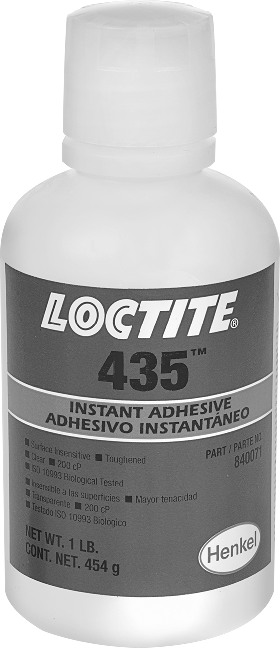 Anında Yapışan Yapıştırıcı, Loctite® 435, 16 FL. oz. Şişe