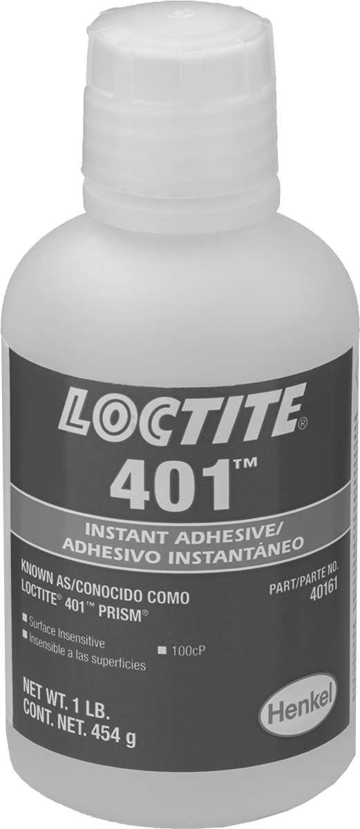 Anında Yapışan Yapıştırıcı, Loctite® 401, 16 FL. oz. Şişe