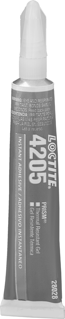 Anında Yapışan Yapıştırıcı, Sertleştirilmiş Jel, Loctite® 4205, 0,7 FL. oz. Tüp