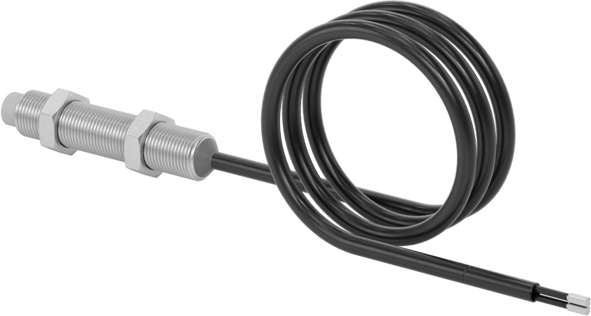 AC/DC Metal Nesne Yakınlık Anahtarı, Pirinç, Tel Uçlu Çıkıntılı, 12 mm Çap, 1 Kapalı