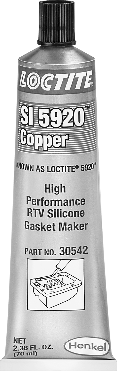 Yüksek Sıcaklık Conta Yapıcı, Loctite® 5920, 2,36 FL. oz. Tüp