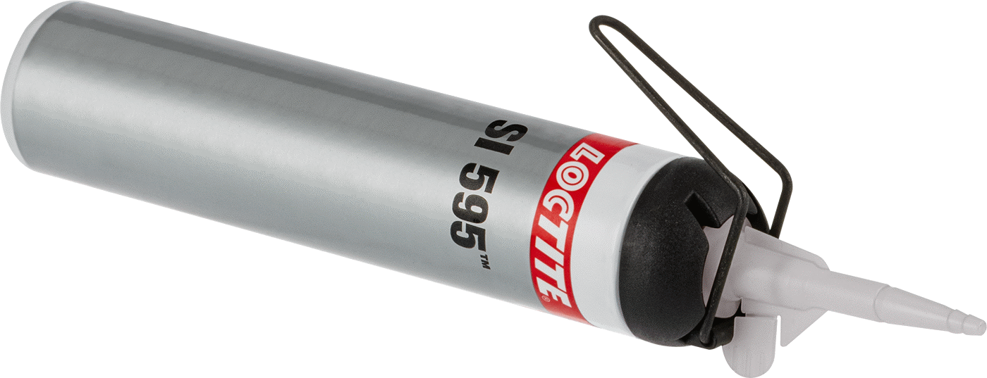 Loctite® Superflex Silikon Sızdırmazlık Maddesi, Model 595, 6,4 FL. oz. Nozullu Teneke Kutu