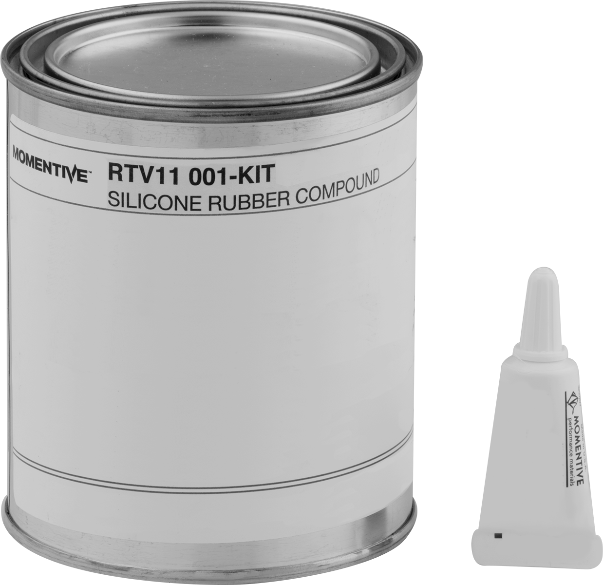 İki Parçalı Silikon Dolgu Macunu, Momentive/GE RTV11, Kutu ve Tüp, 16 FL. oz.