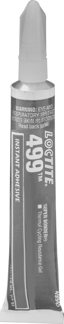 Anında Yapışan Yapıştırıcı, Loctite® 499 Jel, 0,7 FL. oz. Tüp