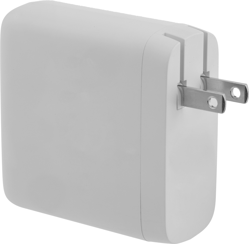 USB Şarj Cihazı, Düz Bıçaklı Fişli, 100 Watt
