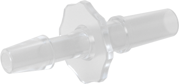 Luer Lock Boru Bağlantısı, Fişler, Polipropilen, 1/8" Dikenli Boru İç Çapı için, Beyaz