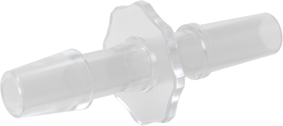 Luer Lock Boru Bağlantısı, Fişler, Polipropilen, 5/32" Dikenli Boru İç Çapı için, Beyaz