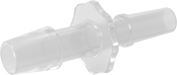 Luer Lock Boru Bağlantısı, Fişler, Polipropilen, 3/16" Dikenli Boru İç Çapı için, Beyaz