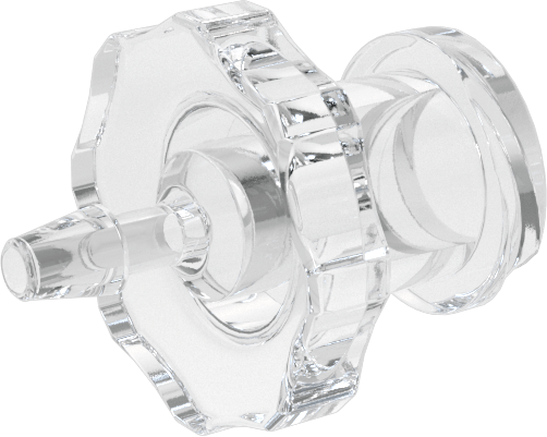 Luer Lock Boru Bağlantısı, Soketler, Poliolefin, 1/16" Dikenli Boru İç Çapı için