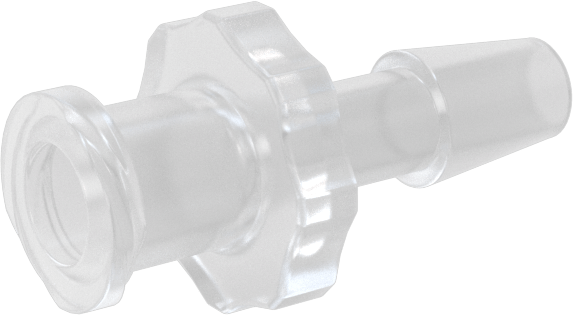 Luer Lock Boru Bağlantısı, Soketler, Polipropilen, 5/32" Dikenli Boru İç Çapı için
