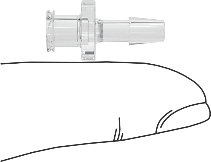 Luer Lock Boru Bağlantısı, Soketler, Poliolefin, 5/32" Dikenli Boru İç Çapı için