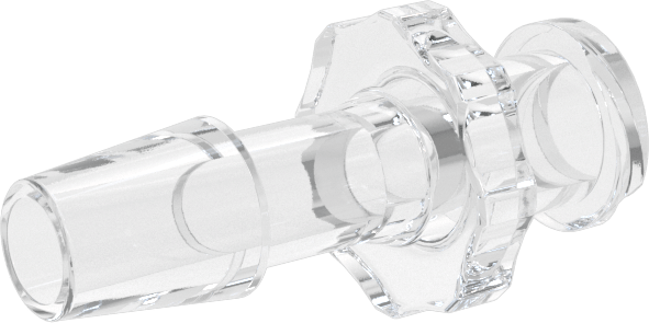 Luer Lock Boru Bağlantısı, Soketler, Poliolefin, 3/16" Dikenli Boru İç Çapı için