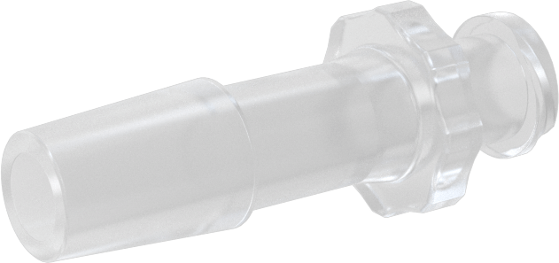 Luer Lock Boru Bağlantısı, Soketler, Polipropilen, 1/4" Dikenli Boru İç Çapı için
