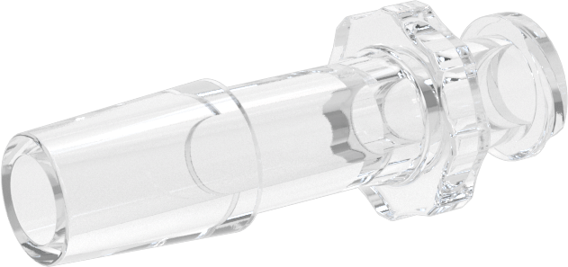 Luer Lock Boru Bağlantısı, Soketler, Poliolefin, 1/4" Dikenli Boru İç Çapı için
