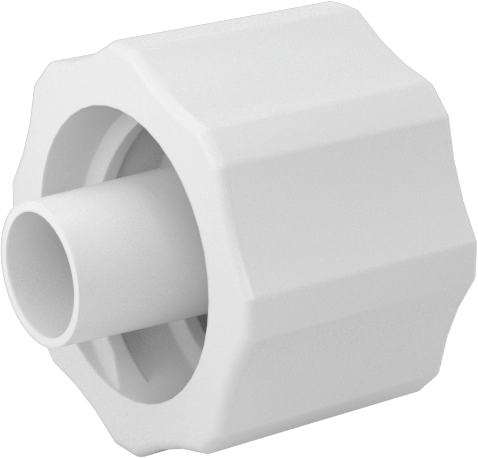 Luer Lock Boru Bağlantısı, Uç Tapası, Naylon