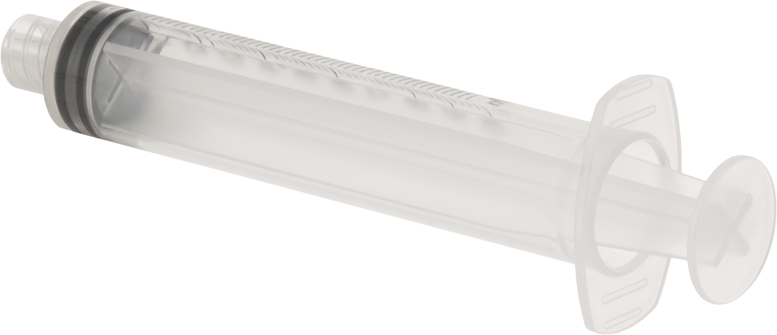 Plastik Şırınga, Luer Lock Bağlantılı, Şeffaf, 10 ml Kapasite