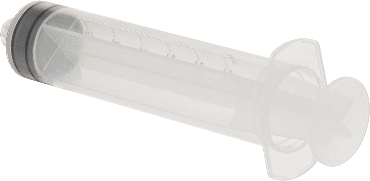 Plastik Şırınga, Luer Lock Bağlantılı, Şeffaf, 30 ml Kapasite