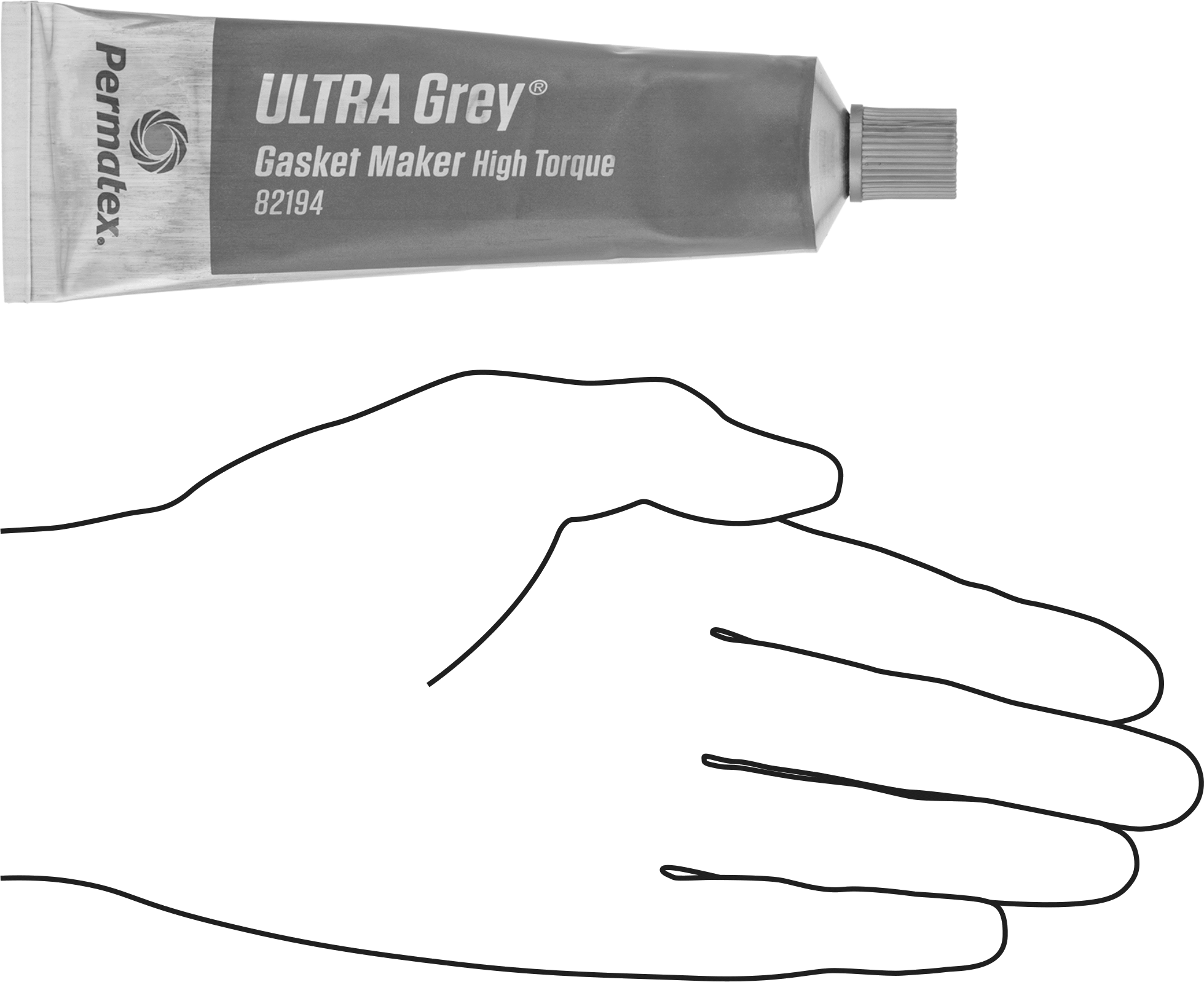 Sert Yağa Dayanıklı Conta Yapıcı, Permatex 82194, 3,5 FL oz. Tüp