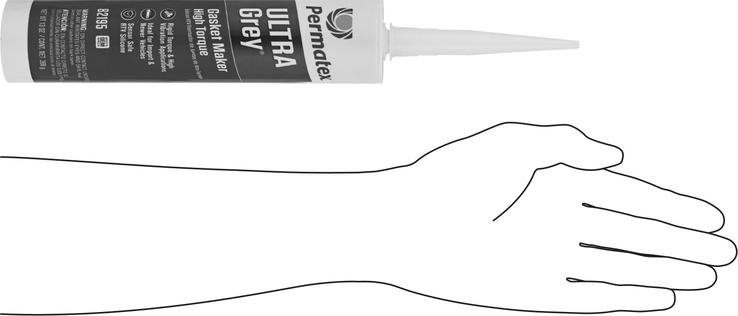 Sert Yağa Dayanıklı Conta Yapıcı, Permatex 82195, 13 FL. oz. Kartuş