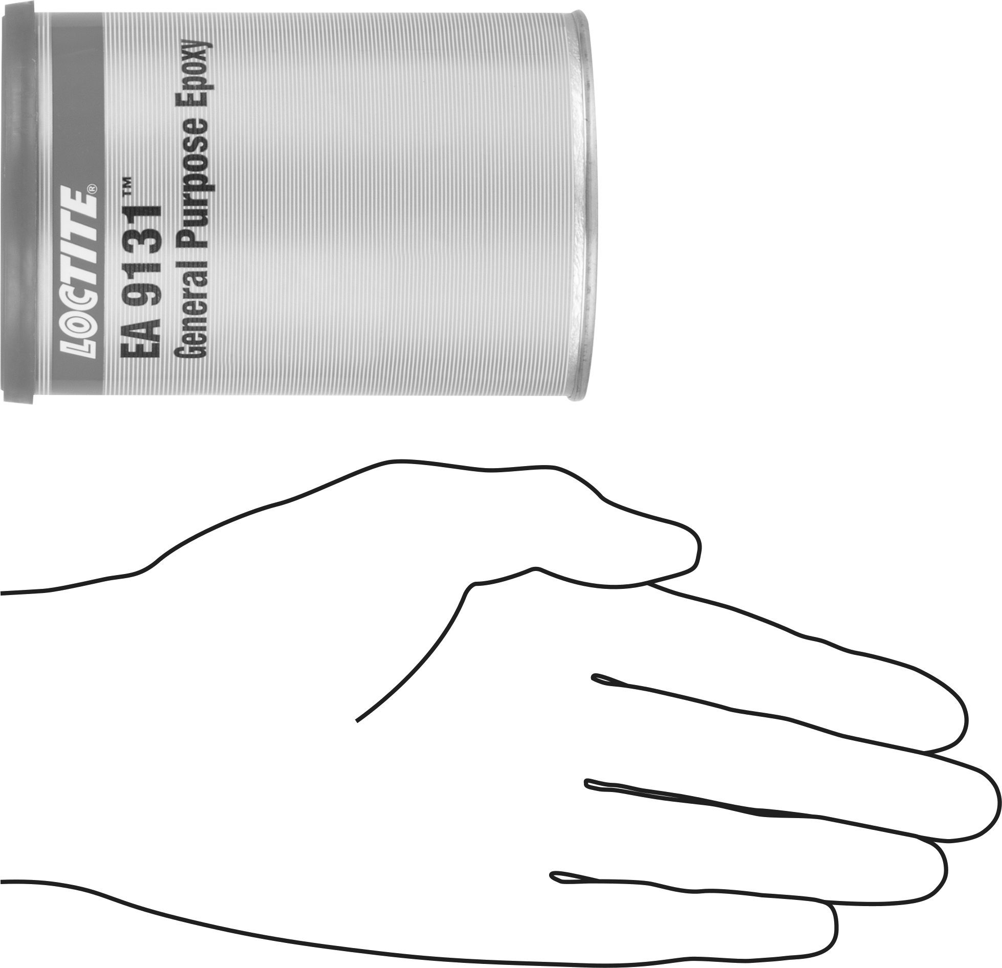Yüzey Dolgu Maddesi, Loctite® Fixmaster Epoxy EA9131, 0,12 oz. Bardak