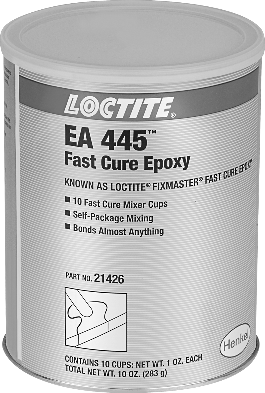 Yüzey Dolgu Maddesi, Loctite® Fixmaster Epoksi EA445, 1 oz. Karıştırma Kabı