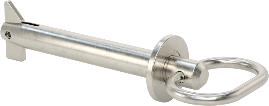 Toggle'lı Çatal Pimi, Döngü Tutamak, 18-8 Paslanmaz Çelik, 5/8" Çap, 3-1/2" Kullanılabilir Uzunluk