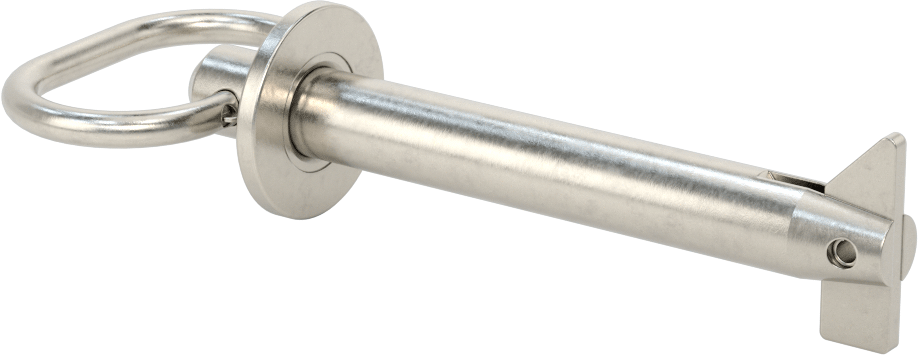 Toggle'lı Çatal Pimi, Döngü Tutamak, 18-8 Paslanmaz Çelik, 5/8" Çap, 3-1/2" Kullanılabilir Uzunluk