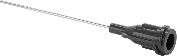 Luer Lock Bağlantılı Paslanmaz Çelik Şırınga İğneleri, 1-1/2" İğne Uzunluğu, Küt Uçlu Düz, 22 Gauge