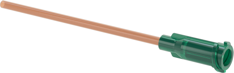 Luer Lock Bağlantılı Şırınga İğnesi, 2" Uzunlukta 14 Gauge PTFE İğne