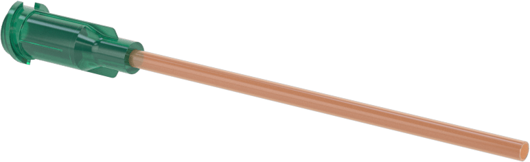 Luer Lock Bağlantılı Şırınga İğnesi, 2" Uzunlukta 14 Gauge PTFE İğne