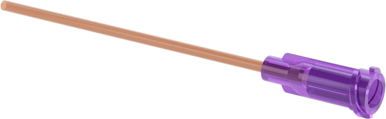 Luer Lock Bağlantılı Şırınga İğnesi, 2" Uzunluk 16 Gauge PTFE İğne