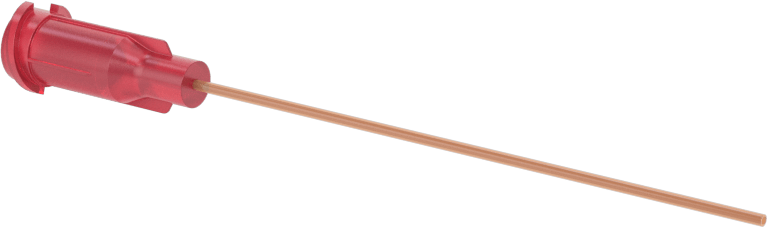Luer Lock Bağlantılı Şırınga İğnesi, 2" Uzunlukta 24 Gauge PTFE İğne