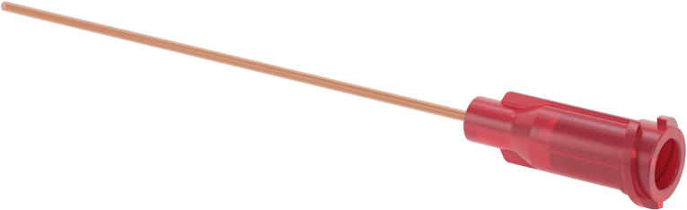 Luer Lock Bağlantılı Şırınga İğnesi, 2" Uzunlukta 24 Gauge PTFE İğne