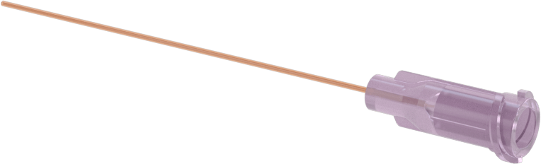 Luer Lock Bağlantılı Şırınga İğnesi, 2" Uzunlukta 30 Gauge PTFE İğne