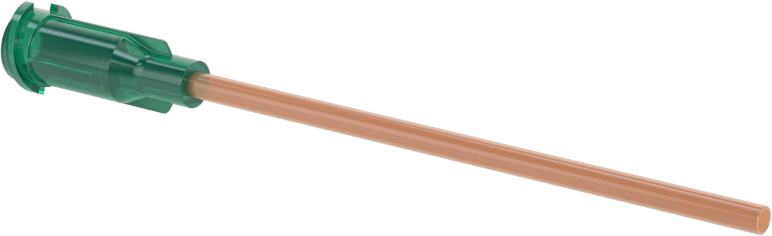 Luer Lock Bağlantılı Şırınga İğnesi, 2" Uzunlukta 14 Gauge PTFE İğne