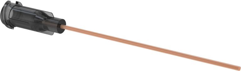 Luer Lock Bağlantılı Şırınga İğnesi, 2" Uzunlukta 22 Gauge PTFE İğne