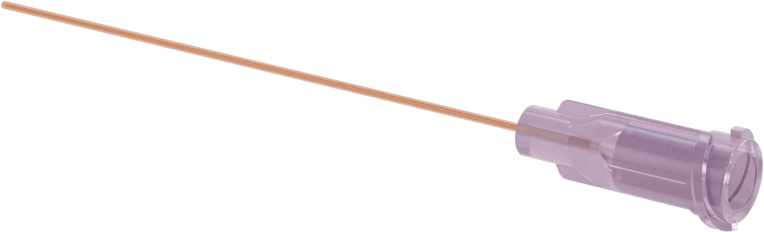Luer Lock Bağlantılı Şırınga İğnesi, 2" Uzunlukta 30 Gauge PTFE İğne
