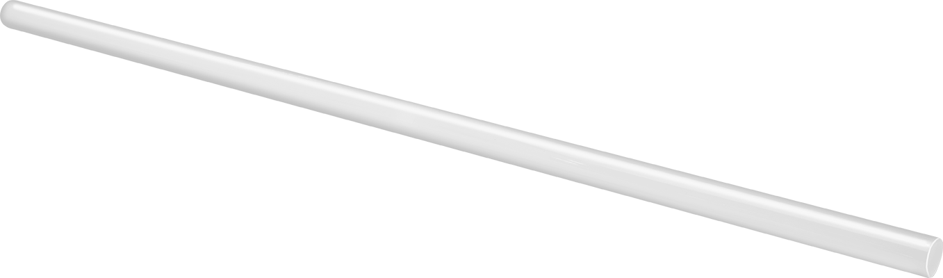 Sıcak Eriyik Tutkal Çubukları, Esnek, 7/16" Çap, 10" Uzunluk