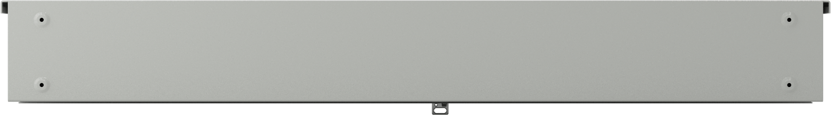 Hava Koşullarına Dayanıklı Kapalı Oluklu Kablo Kanalı, Bağlantı ve Topraklama Saplamalı, 6“ Genişlik x 6” Derinlik, 4 Fit Uzunluk
