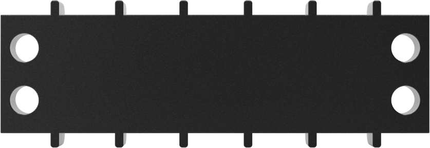 300V AC/300V DC Terminal Bloğu, Beş adet 20A devre, 3/8" Merkezden Merkeze