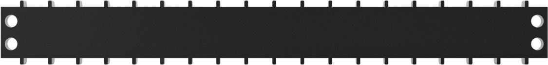 300V AC/300V DC Terminal Bloğu, On sekiz adet 20A devre, 3/8" Merkezden Merkeze