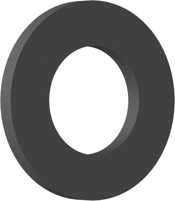 Yüksek Yük Nem Dayanıklı Kuru Çalışan Baskı Yatağı, 3/4" Mil Çapı için, 1-3/8" OD, 1/8" Kalınlık